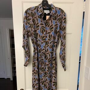 La Ligne Silk Maxi Dress - NWT, Sz Small